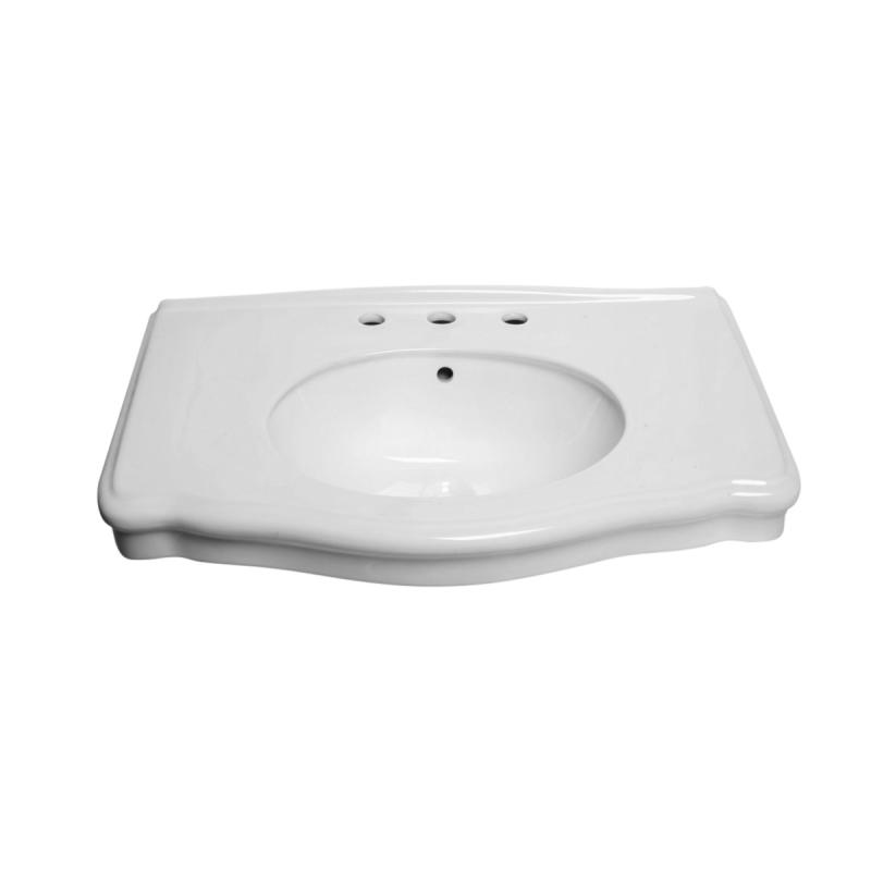 Pedestal Sinks |  Bathroom Pedestal Darbyshire Sink 8″ Widespread White Basin Only Bathroom Sinks Pedestal Sinks